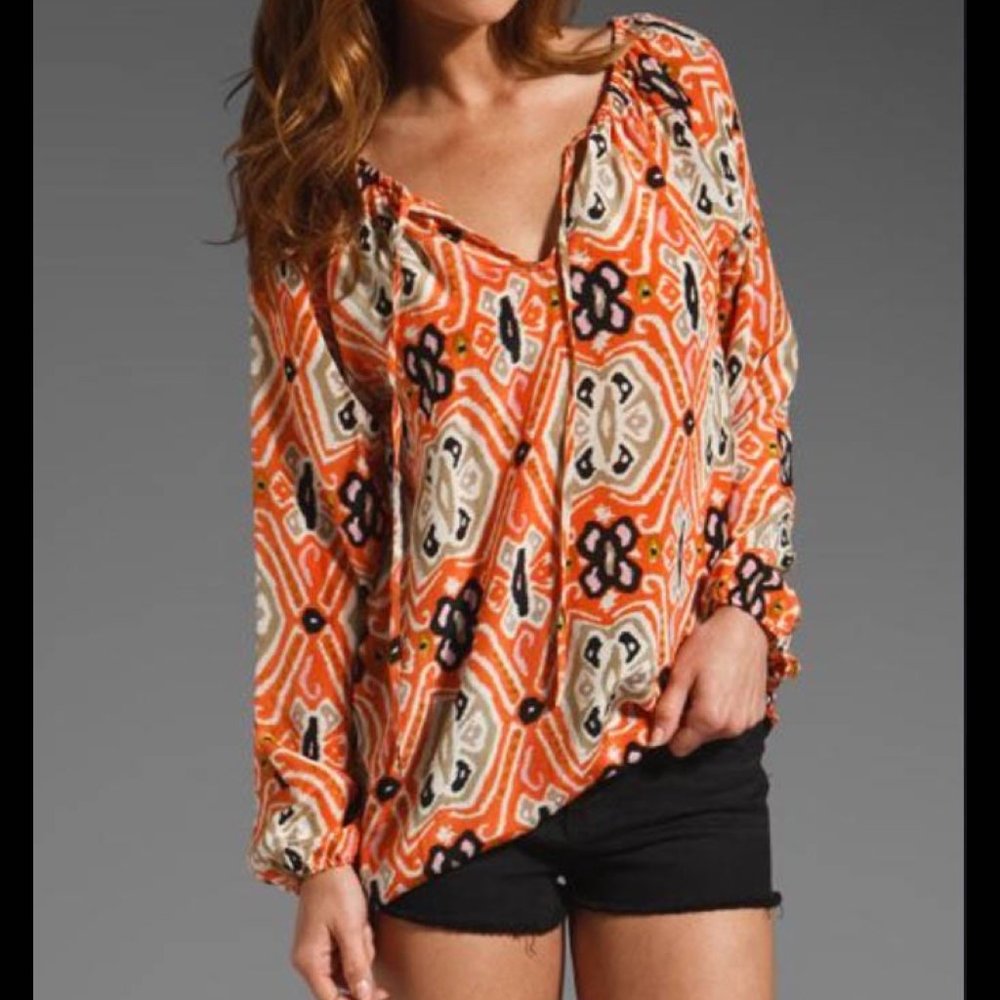 Tolani - Jordan Boho Floral Top